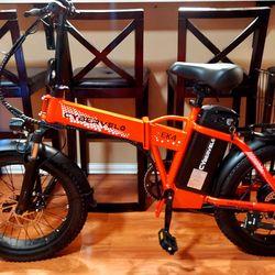 Cybervelo Adult 1000w Folding Ebike