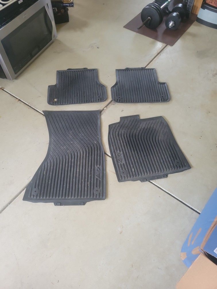 A7 Audi All Weather Mats Give Me An Offer