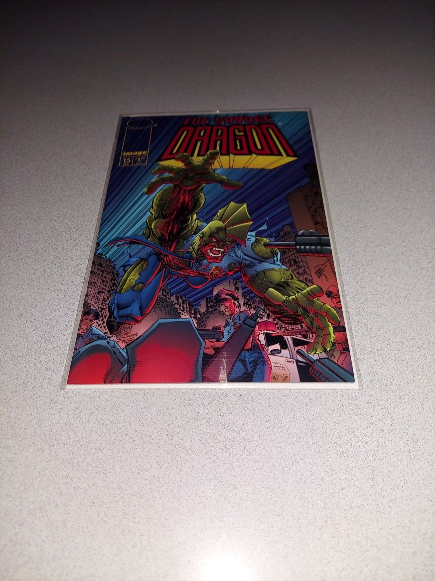 1994 THE SAVAGE DRAGON #15 COMIC BAGGED AND BOARDED
