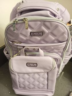Diaper backpack changed pad bottle bag tassel dust bad new $115 cash