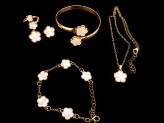 5 PC clover jewelry