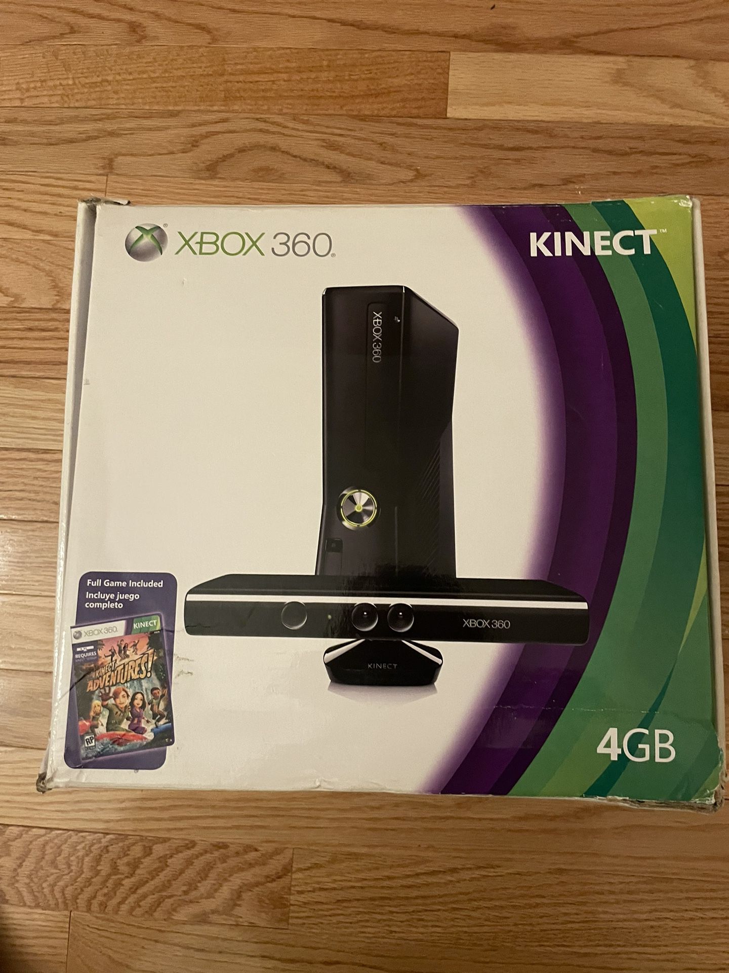 Xbox 360 With Kinect - Like New 