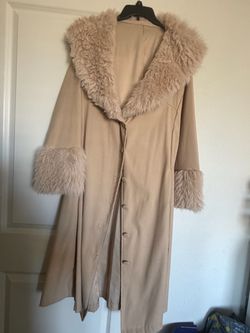 Beige women’s coat