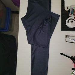 Dark Blue Women's Workout Leggings 