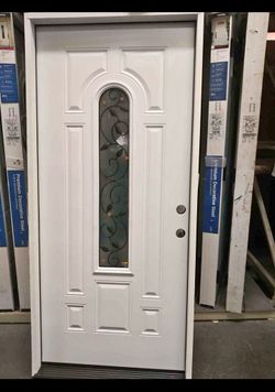 Premium Decorative Steel Entry Door