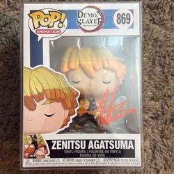 Demon Slayer Auto Zenitsu Agatsuma Funko Pop! #869