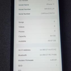 iPhone 11 64GB Unlocked