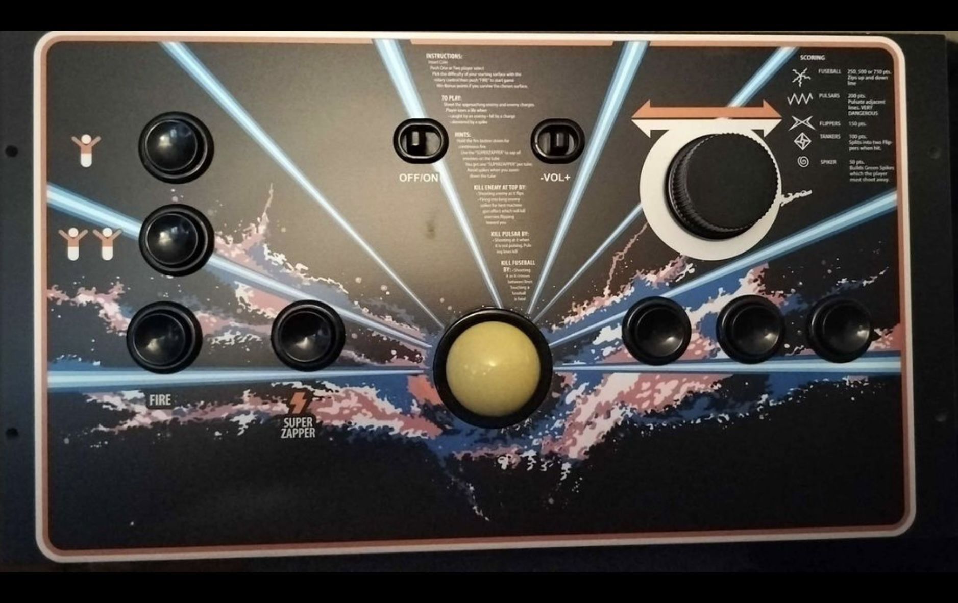 NEW Arcade 1up CONTROL BOARD for Asteroids / Tempest