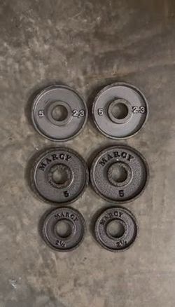 Weight plates 25lbs