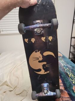 Nice  skate board   kid pad lot when he got it but now he don't e it