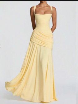 Yellow dress size S new