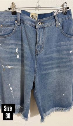 GALLERY DEPT. PAINT SPLATTER DENIM SHORTS NEW COLLECTION