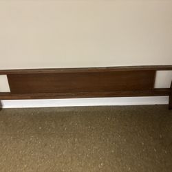 Full size bed footboard