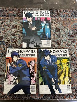 Psycho-Pass manga books 1-3
