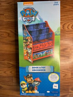 PAW Patrol Book & Toy Organizer