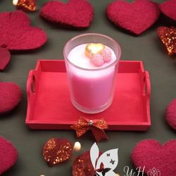 Handcrafted candle