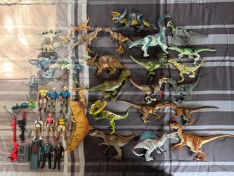 Vintage Jurassic Park Toy Lot – Kenner/Hasbro JP3, Lost World, JP