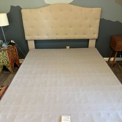 Queen Size Box Spring/Headboard
