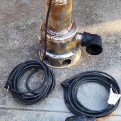 Dayton Sewage Submersible Pump