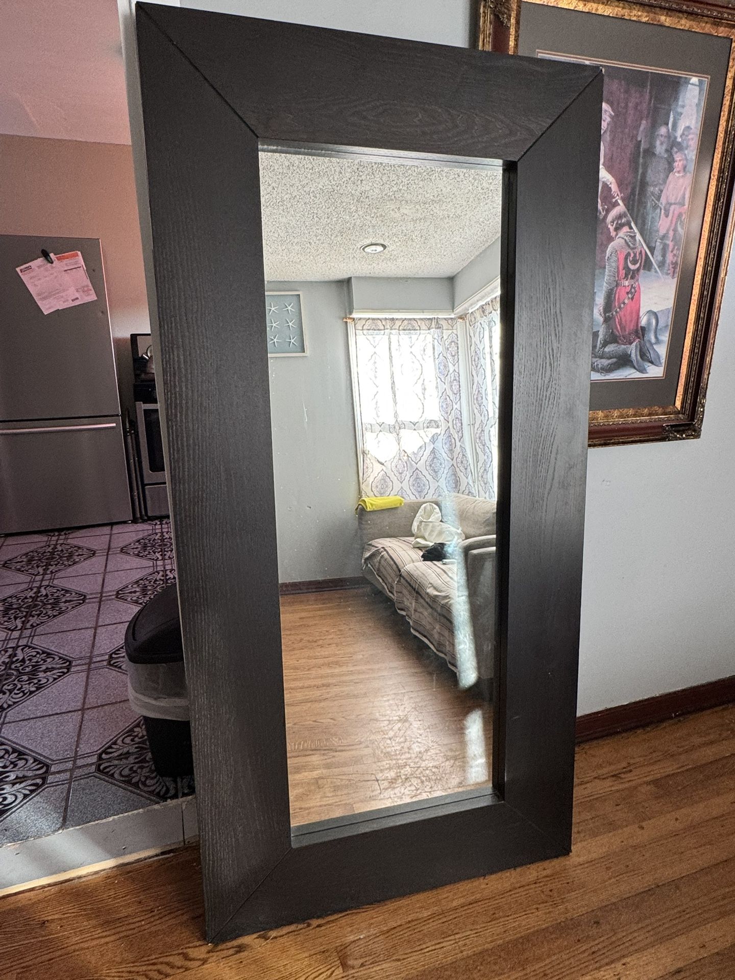 Dark Brown Full Length Mirror