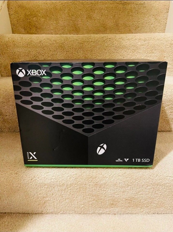 Xbox Series X Console 1 TB Black New Sealed Console