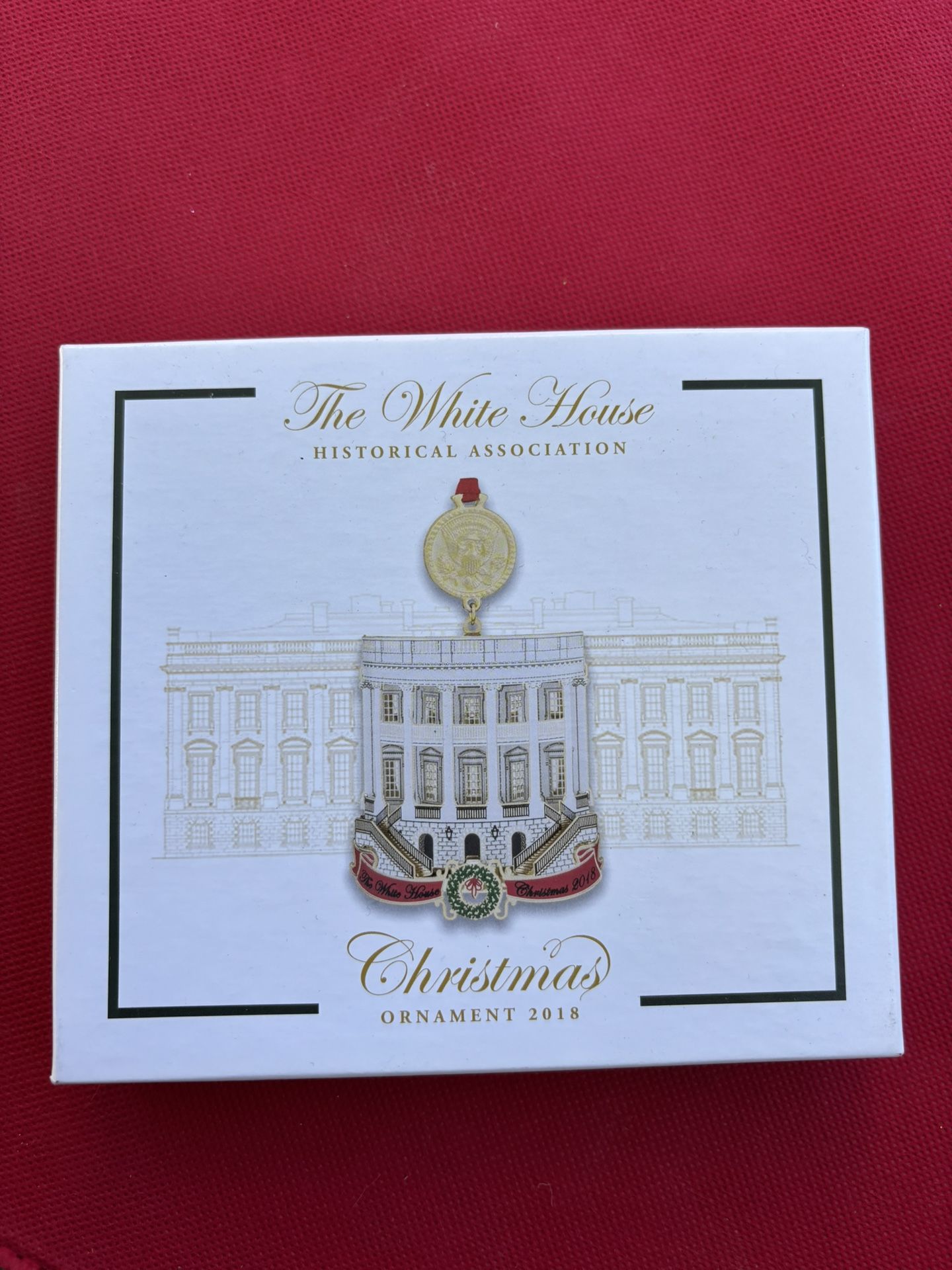White House Christmas Ornament