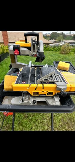 Dewalt 10” wet saw