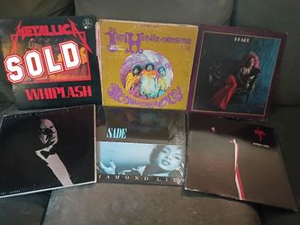 Vintage LPs: Hendrix, Janis, Sade, Sinatra, Steely Dan...