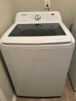 Samsung self clean smart care top Load Washing Machine White