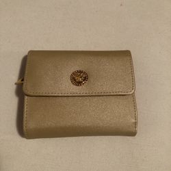 Beige Small Pocket Wallet 
