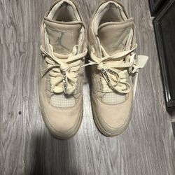 Jordan x Off White Air Jordan 4 Sail