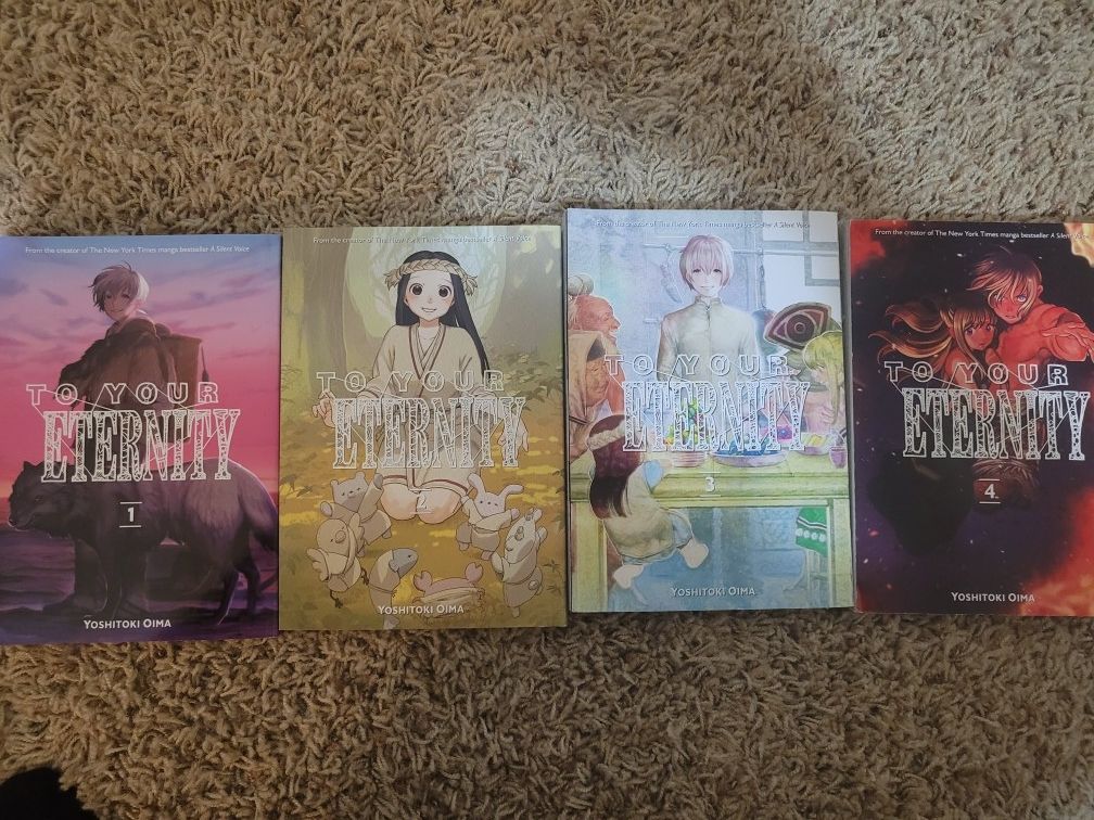 To Your Eternity Manga Vol 1-4