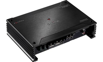 Kenwood Excelon X502-1 X Series mono subwoofer amplifier — 500 watts RMS at 2 ohms 