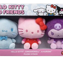 New Hello Kitty Plush Set