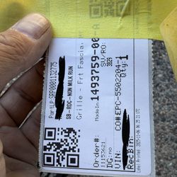 Tesla Model Y Grille Front Fascia