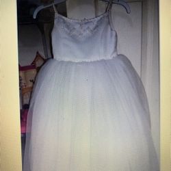 Davids bridal flower girl dress white size 3