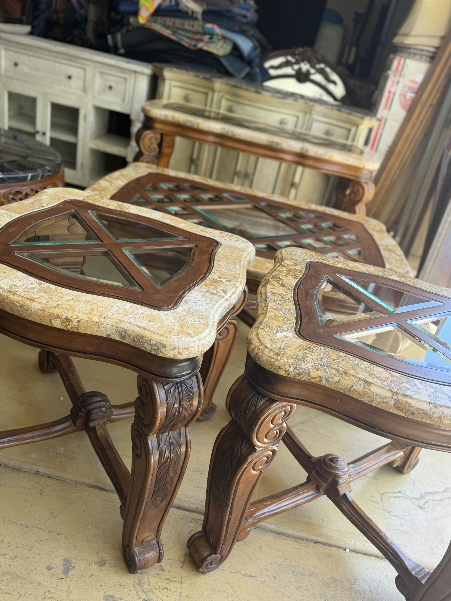 High End Coffee Table Set