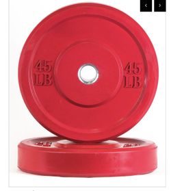 Bumper Plates And Olympic Bar