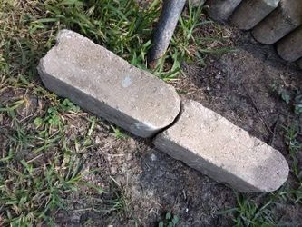 Yes it's post it's available / 40 garden bricks $3 each
