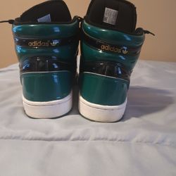 ADIDAS  TOP TEN PATTEN LEATHER RED,BLACK,GREEN