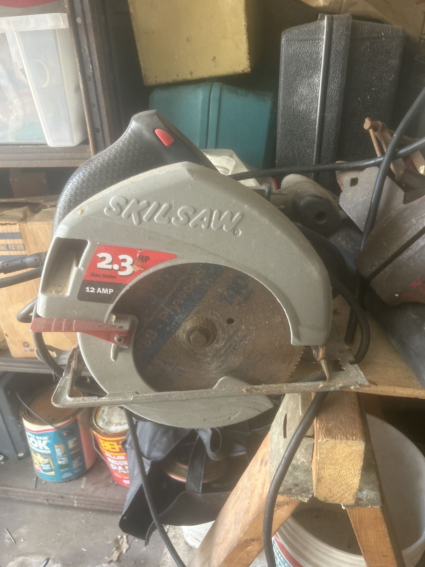 SKILSAW 2.3 HP Circular Saw – $40