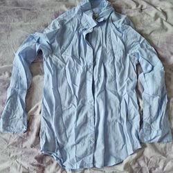 TREASURE & BOND classic dress shirt button down long sleeve w/ front pocket NEW