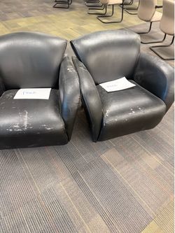 Free pleather chairs