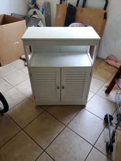 White Drawer Cabinet