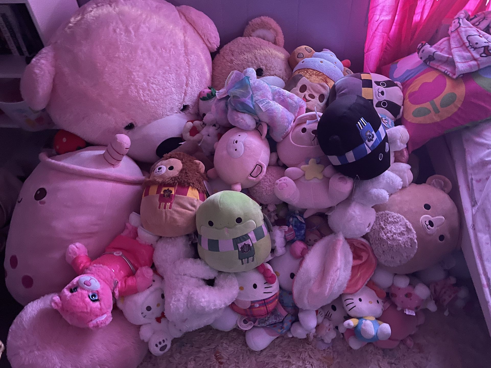 Variety Of Plushies All Must Go