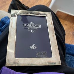 Silver plated Picture Frame 4x6