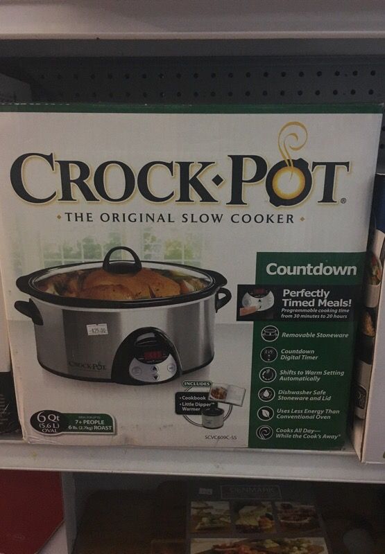 Crock pot 6 qt.