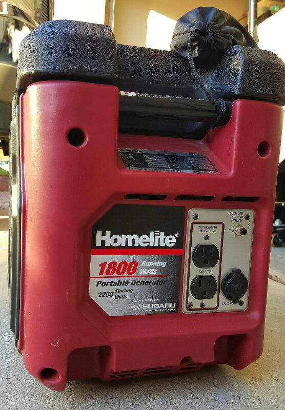 HOMELITE 1800 PORTABLE GENERATOR