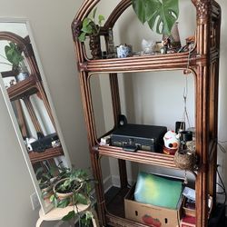 Rattan Etagere