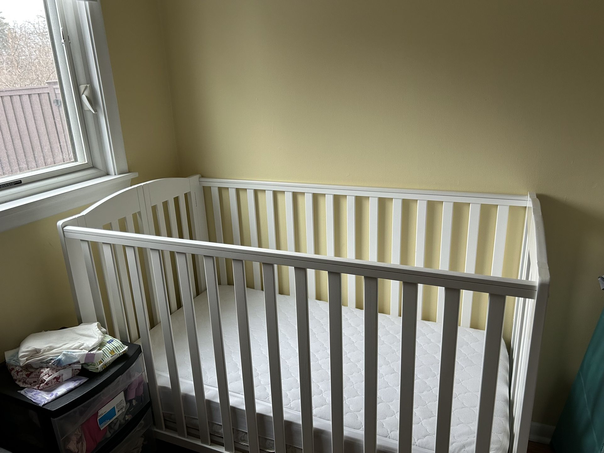 Crib Mattress High Chair (grandparent Use)